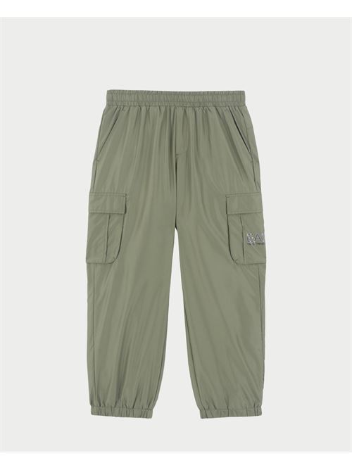 Pantalon en tissu EA7 pour enfants EMPORIO ARMANI EA7 | 8NBP01-BNP6Z1846